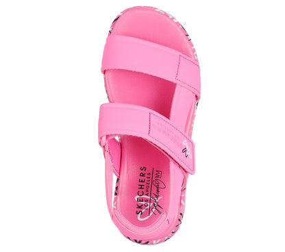 Skechers- Kids JGoldcrown: UNO Lite Sandal - Sunny Love