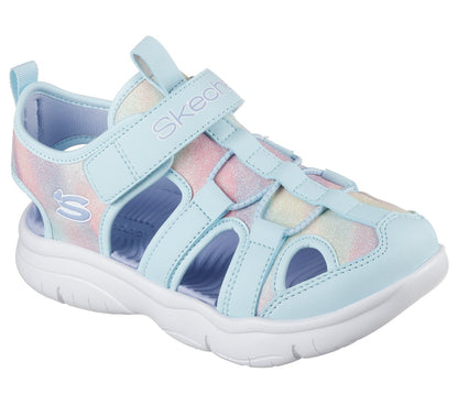 Skechers- Kids Flex Splash - Daylight Shimmer