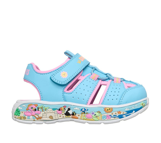 Skechers- Kids Play Scene Splash - Ocean Walk
