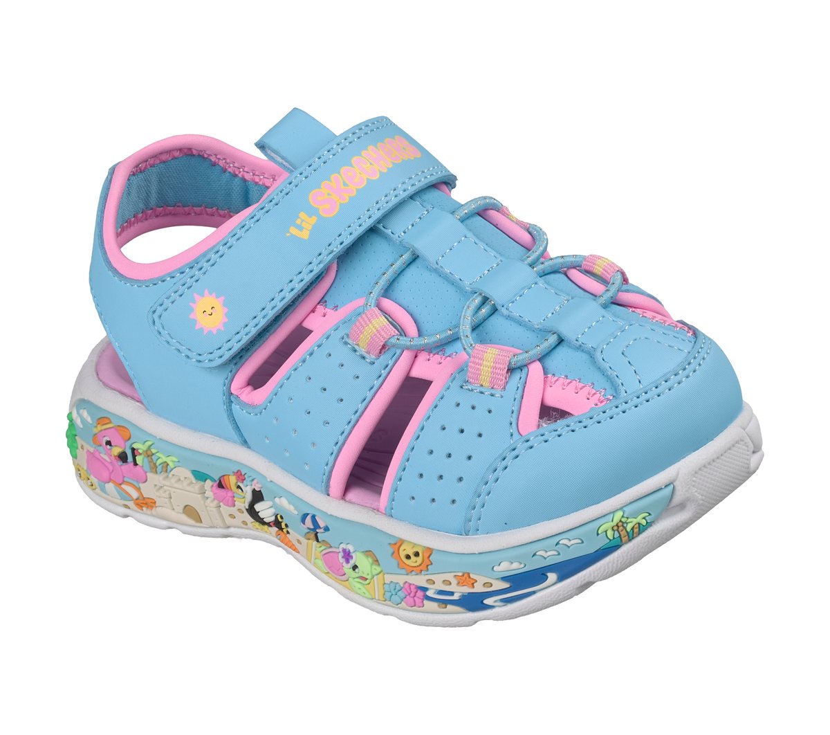Skechers- Kids Play Scene Splash - Ocean Walk