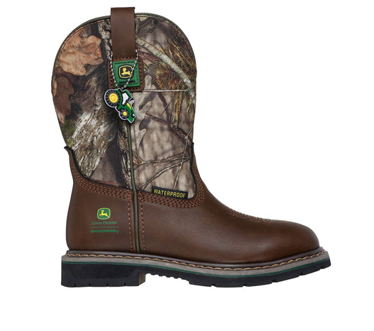 Skechers- Kids John Deere Waterproof: Rowood - Moss Canyon