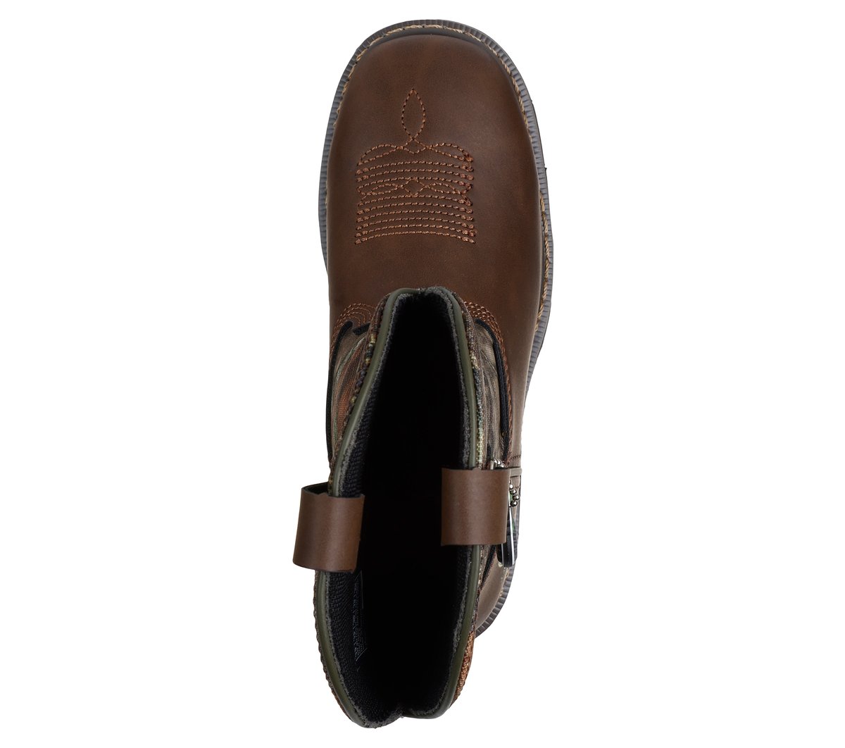 Skechers- Kids John Deere Waterproof: Rowood - Moss Canyon