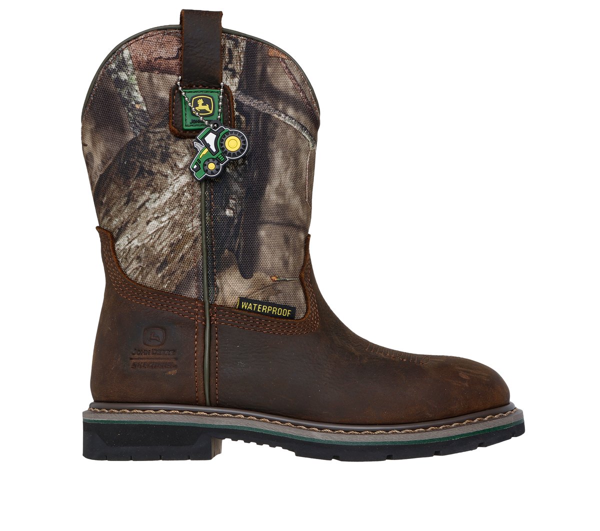 Skechers- Kids John Deere Waterproof: Rowood - Moss Burrow