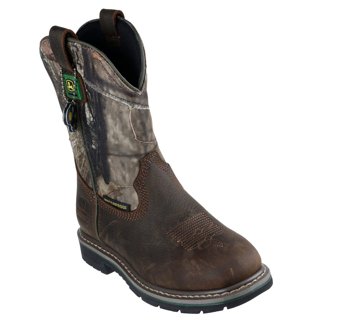 Skechers- Kids John Deere Waterproof: Rowood - Moss Burrow