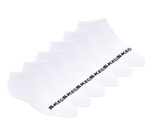 Skechers- Kids|Clothing Cotton No-Show Socks - 6 Pack