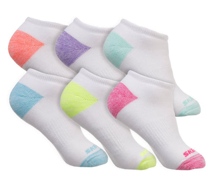 Skechers- Kids|Clothing 6 Pack Low Cut Walking Socks