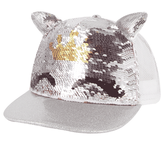 Skechers- Kids|Clothing Caticorn Sequin Trucker Hat