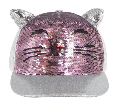 Skechers- Kids|Clothing Caticorn Sequin Trucker Hat