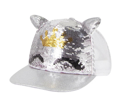 Skechers- Kids|Clothing Caticorn Sequin Trucker Hat
