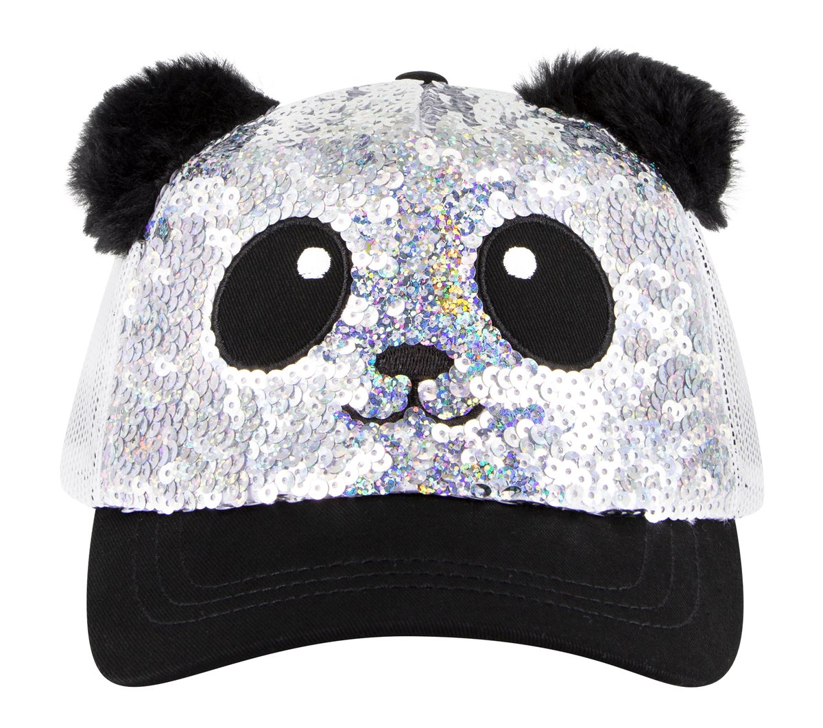 Skechers- Kids|Clothing Sequin Panda Hat