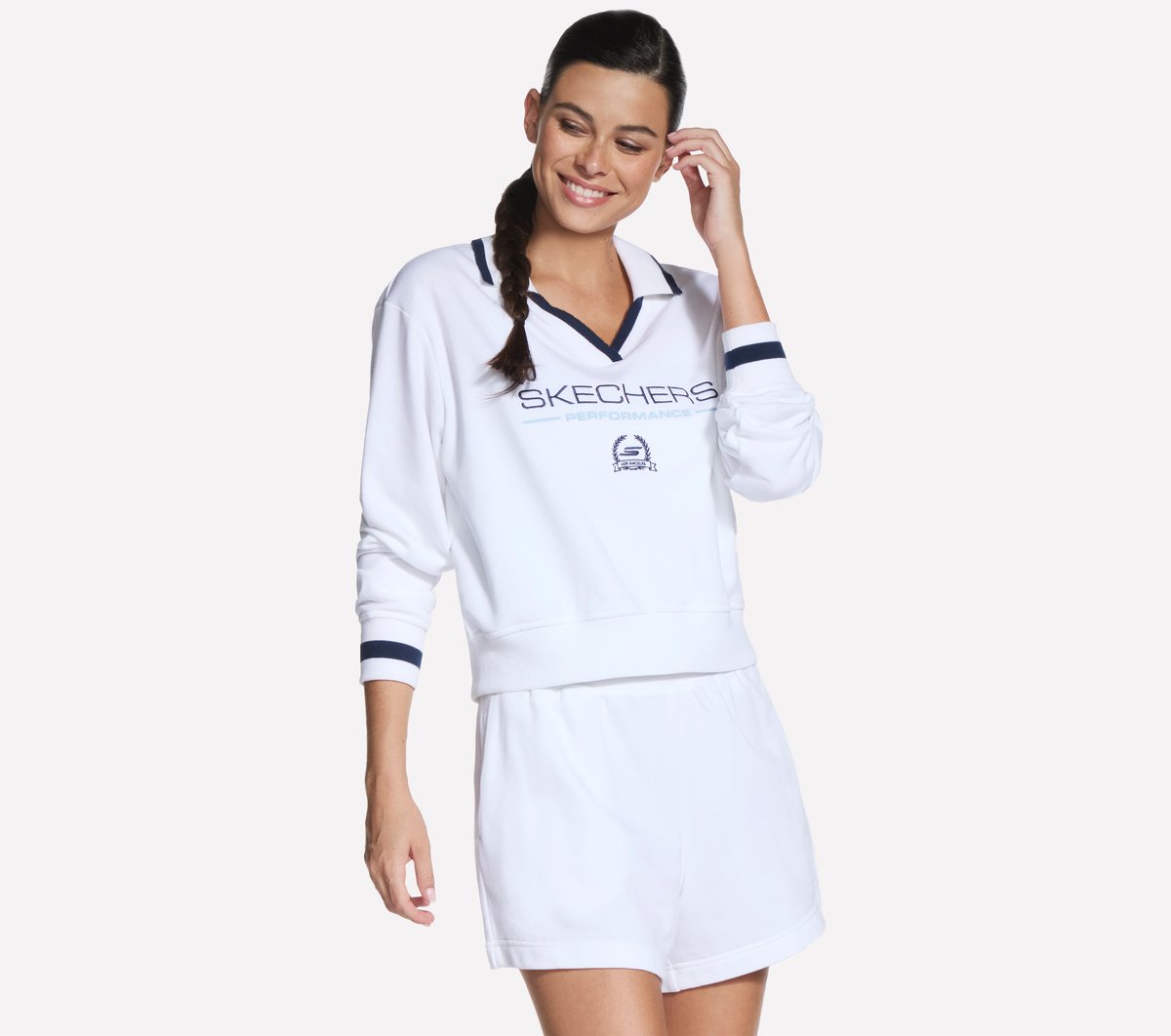Skechers- Women Court Classic Polo Crew