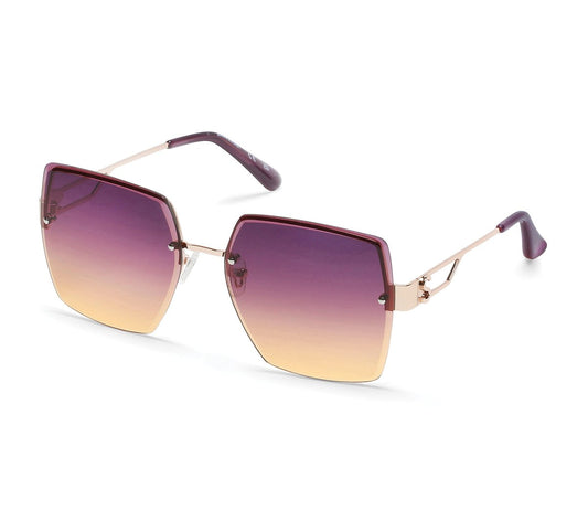 Skechers- Clothing Oversized Rimless Square Sunglasses