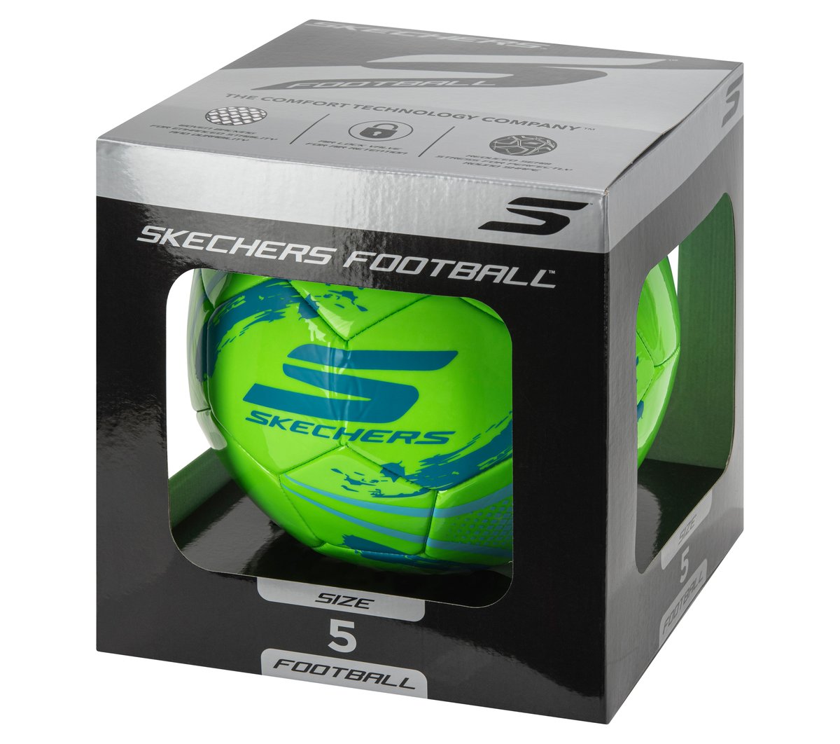 Skechers- Clothing Hex Brushed Size 5 Soccer Ball