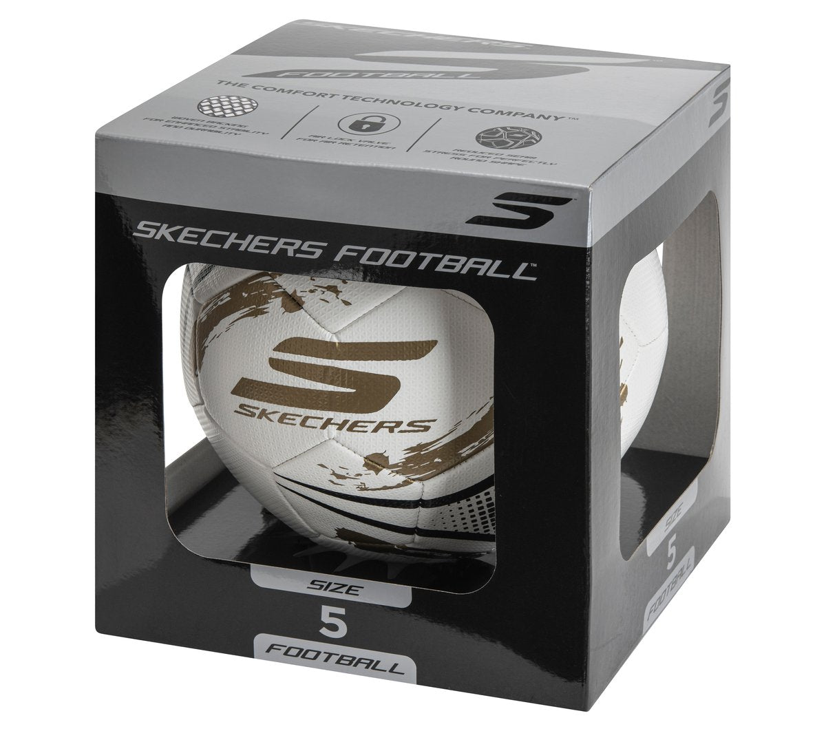 Skechers- Clothing Hex Brushed Size 5 Soccer Ball