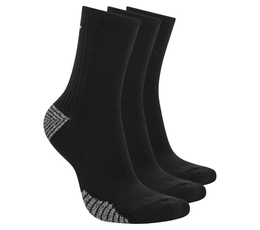 Skechers- Clothing 3 Pack Women's Half Terry Low Crew Socks