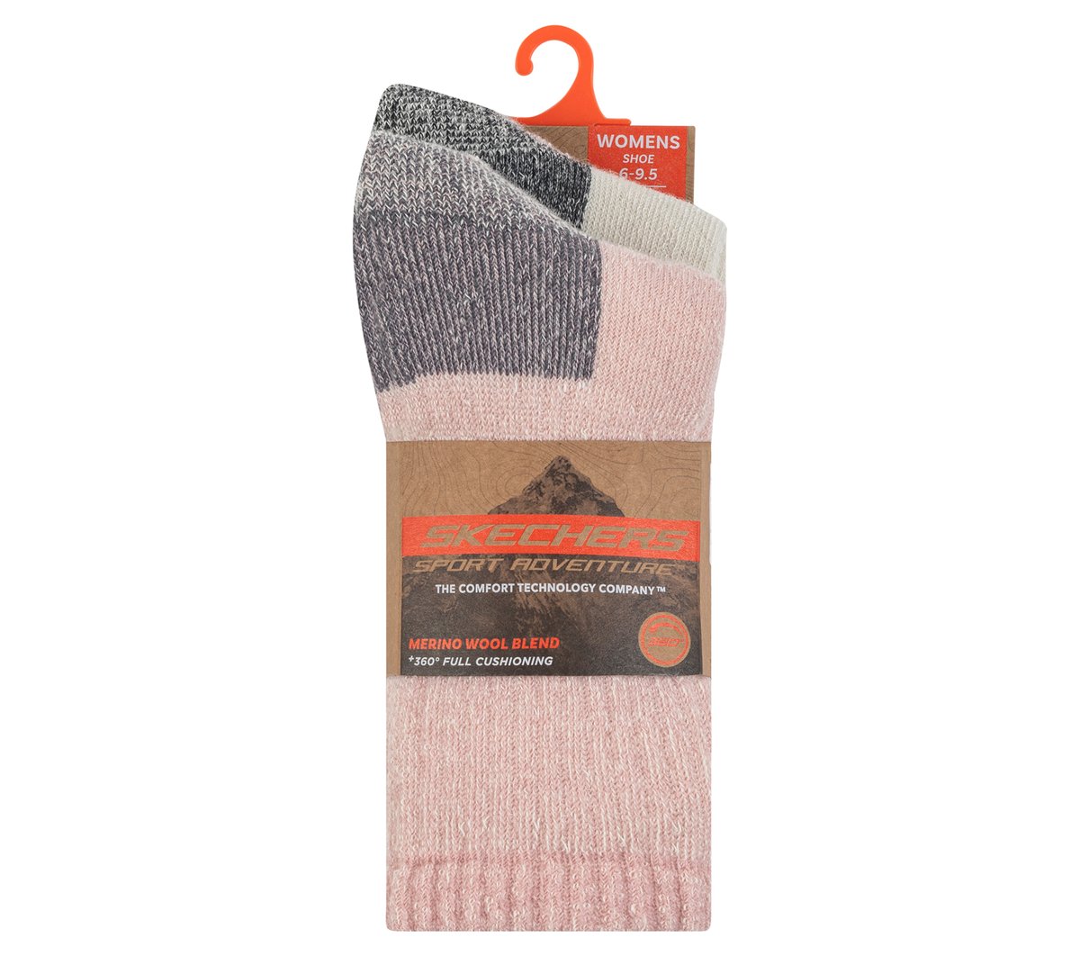 Skechers- Clothing 2 Pack Women's Crew Wool Socks