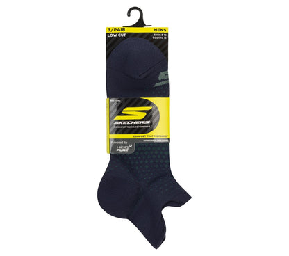 Skechers- Clothing 3 Pack Men's Low Cut Socks