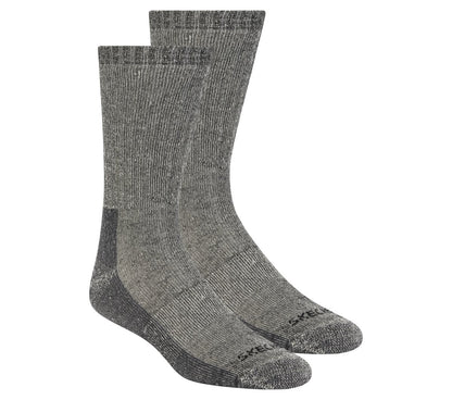 Skechers- Clothing 2 Pack Men's Crew Wool Socks