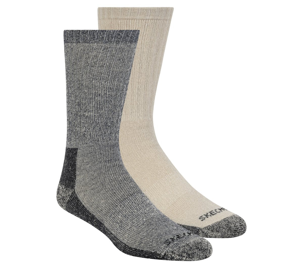 Skechers- Clothing 2 Pack Men's Crew Wool Socks