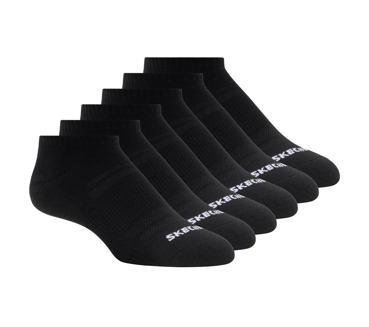 Skechers- Clothing 6 Pack Core Low Cut Medium Socks