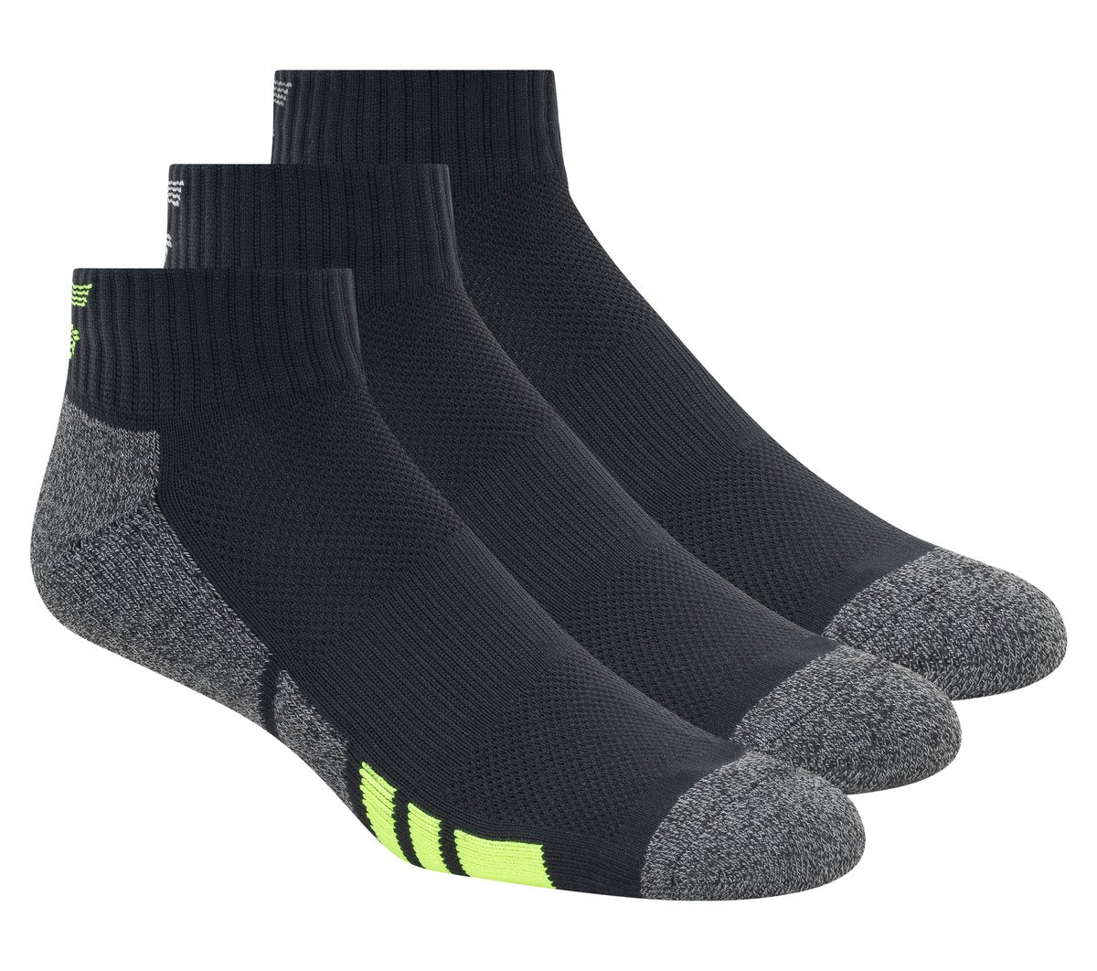 Skechers- Clothing 3 Pack Men's Half Terry Quarter Crew Socks