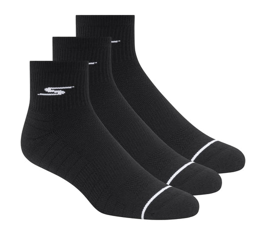 Skechers- Clothing Quarter Premium Basic Socks - 3 Pack