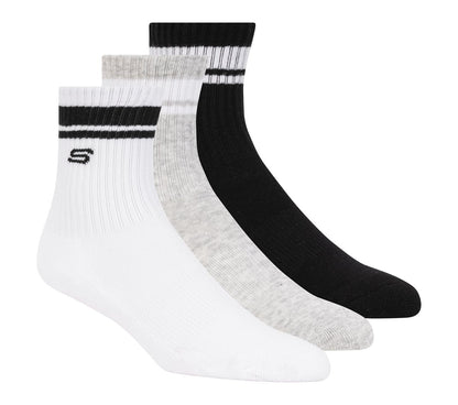 Skechers- Clothing 3 Pack Boys' Crew Socks
