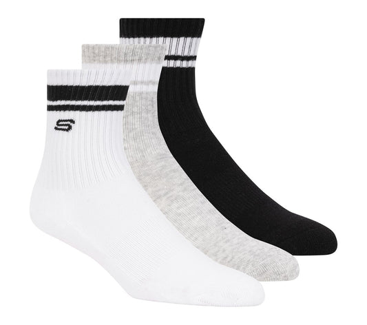 Skechers- Clothing 3 Pack Boys' Crew Socks