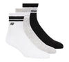 WHITE / BLACK