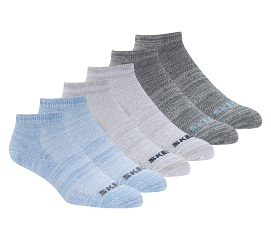 Skechers- Clothing 6 Pack Low Cut Non Terry Socks