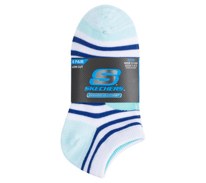 Skechers- Clothing Lowcut Emoticon Socks - 6 Pack