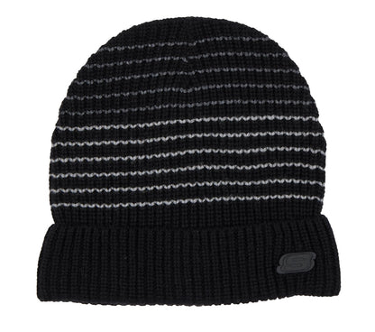 Skechers- Clothing Striped Beanie