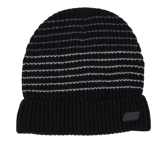 Skechers- Clothing Striped Beanie