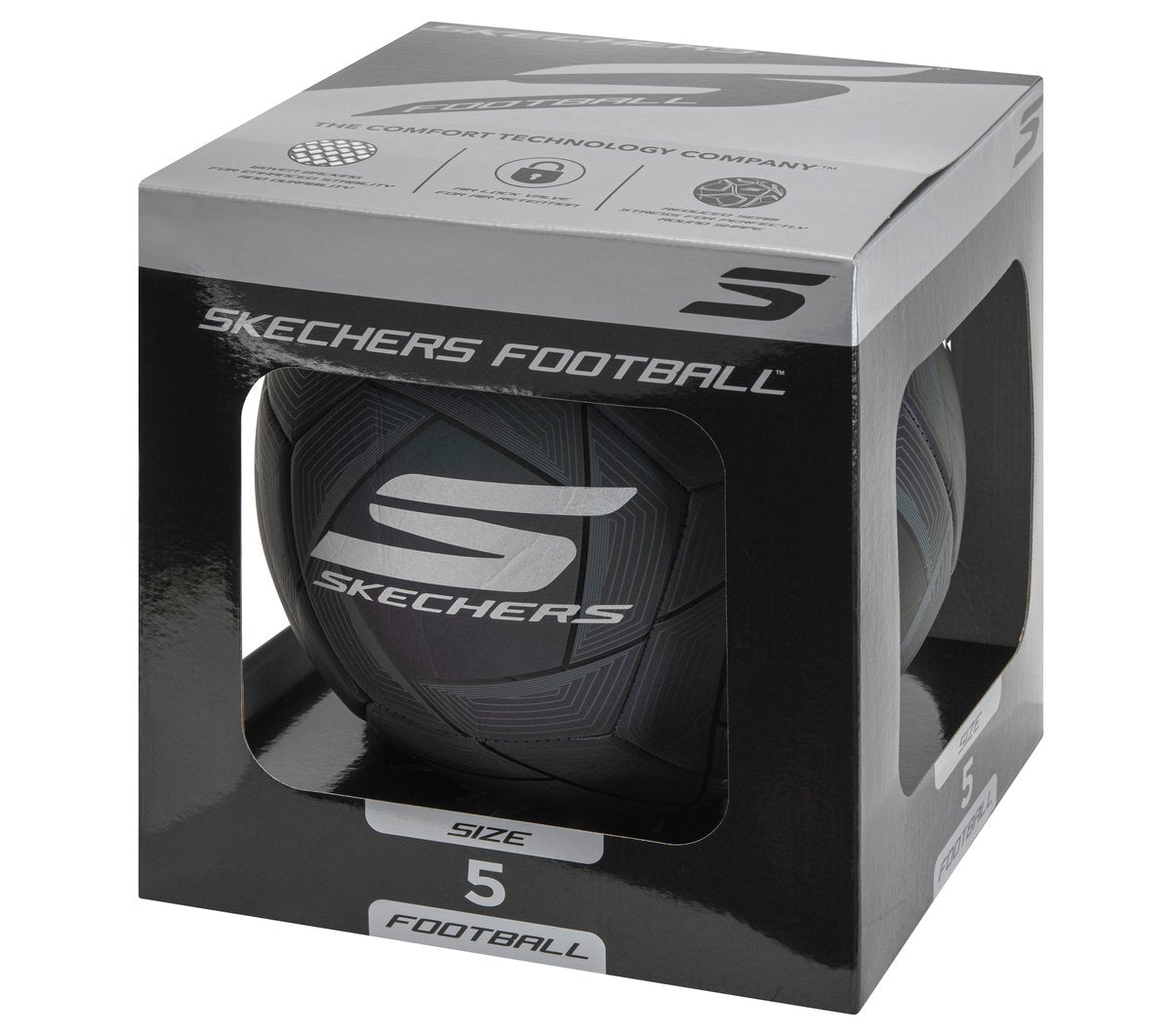 Skechers- Clothing Glow Size 5 Soccer Ball