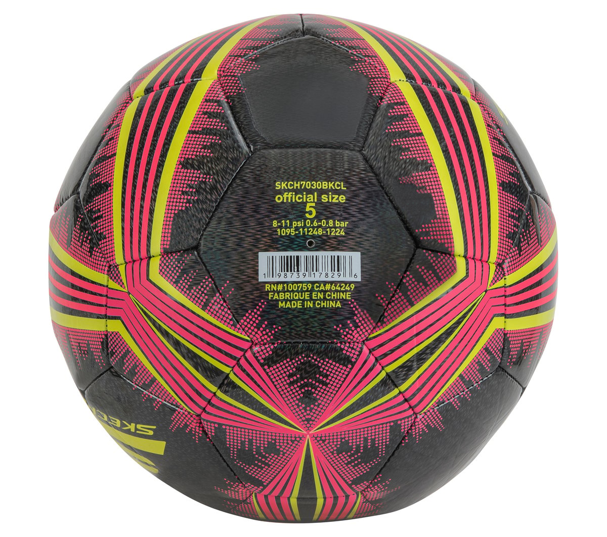 Skechers- Clothing Hex Multi Mini Stripe Size 5 Soccer Ball