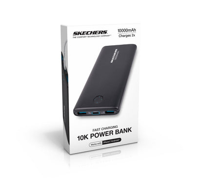 Skechers- Clothing 10k 20W USB-C Portable Power Bank Charger