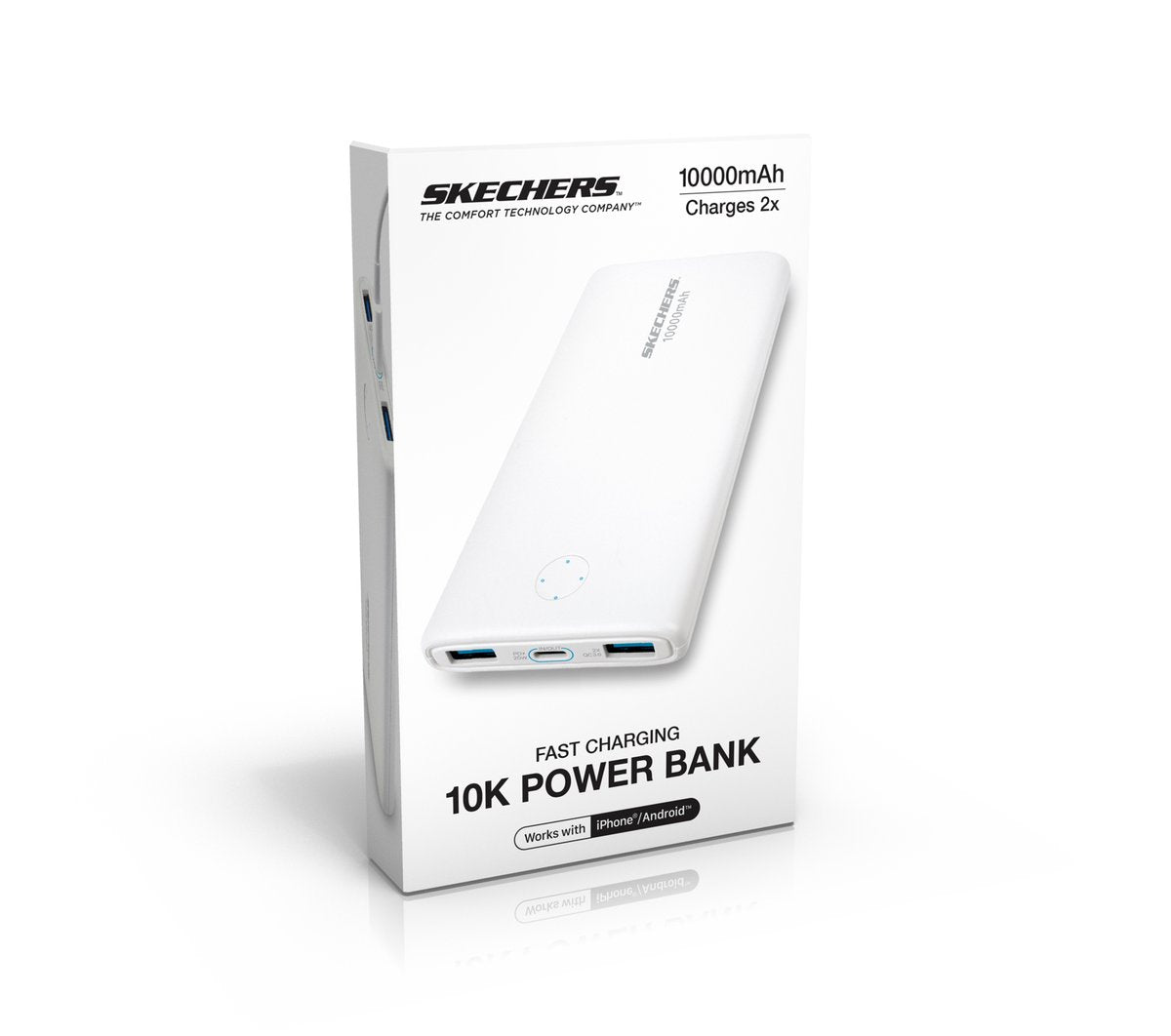 Skechers- Clothing 10k 20W USB-C Portable Power Bank Charger