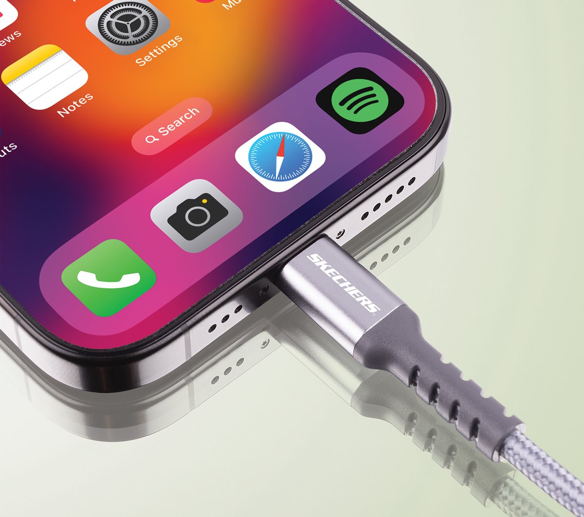 Skechers- Clothing Lightning to USB-C Charging Cable