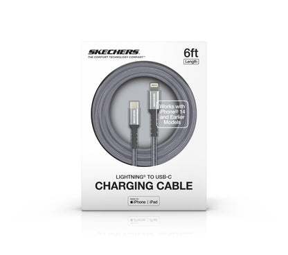 Skechers- Clothing Lightning to USB-C Charging Cable