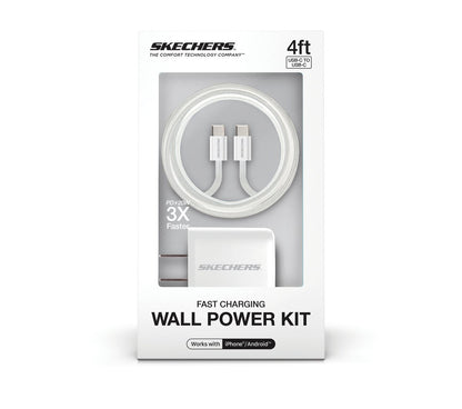 Skechers- Clothing 20W USB-C Wall Charging Kit