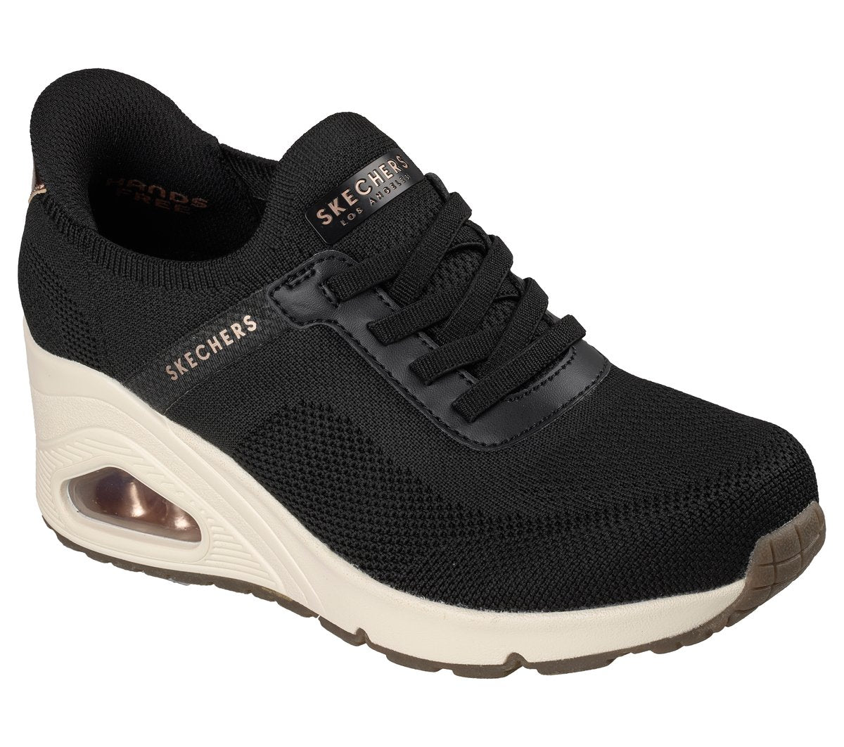 Skechers- New Arrivals Slip-ins: UNO Wedge - Slip N Knit