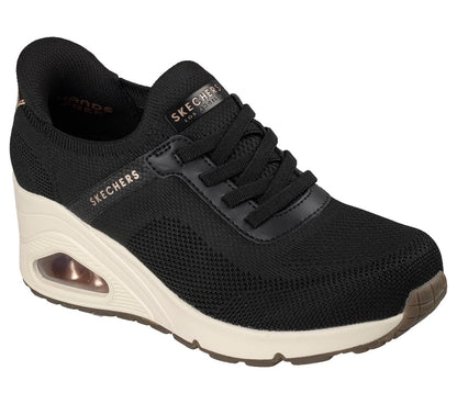 Skechers- New Arrivals Slip-ins: UNO Wedge - Slip N Knit
