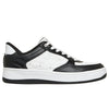 WHITE / BLACK