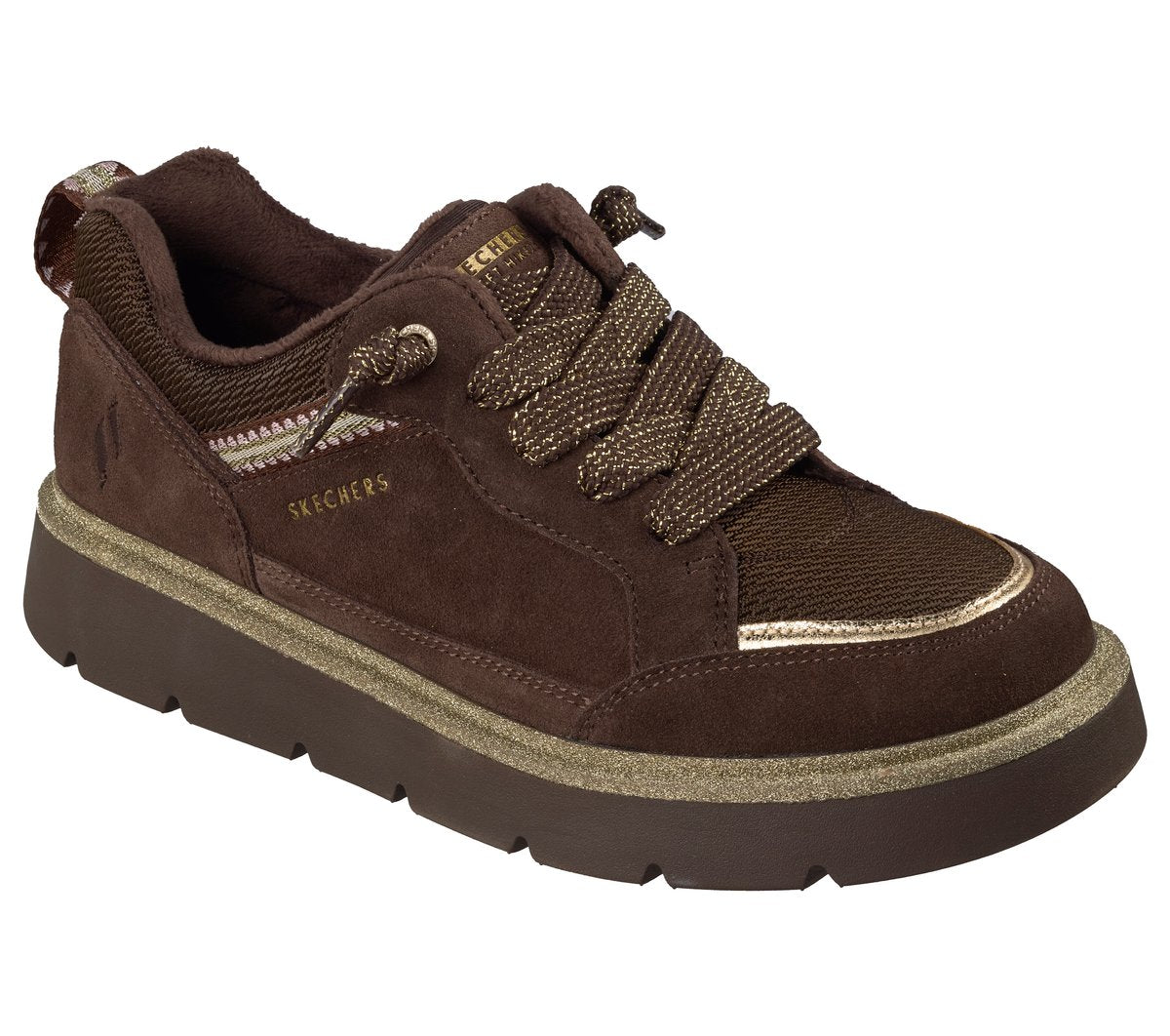 Skechers- New Arrivals Keepsakes Cozy - Street Hiker Glimmer