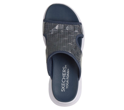 Skechers- New Arrivals Contour Foam Sandal - Cozy Fit Costal Air