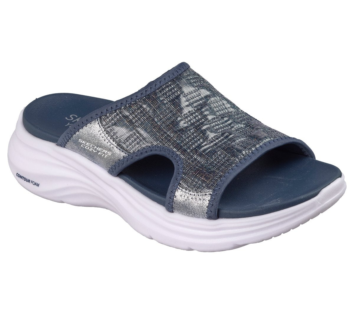 Skechers- New Arrivals Contour Foam Sandal - Cozy Fit Costal Air