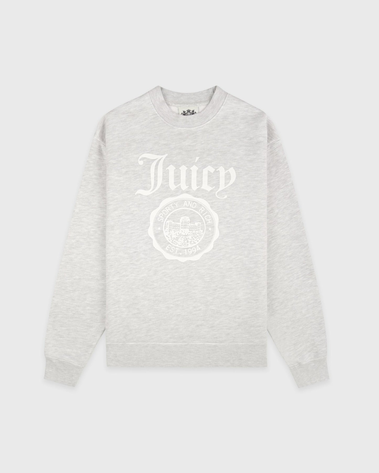 Juicy Emblem Crewneck - Heather Gray