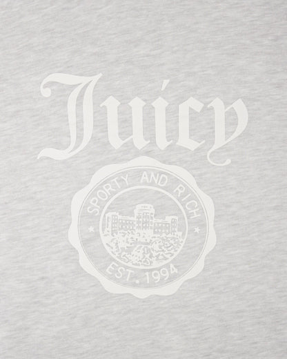 Juicy Emblem Crewneck - Heather Gray