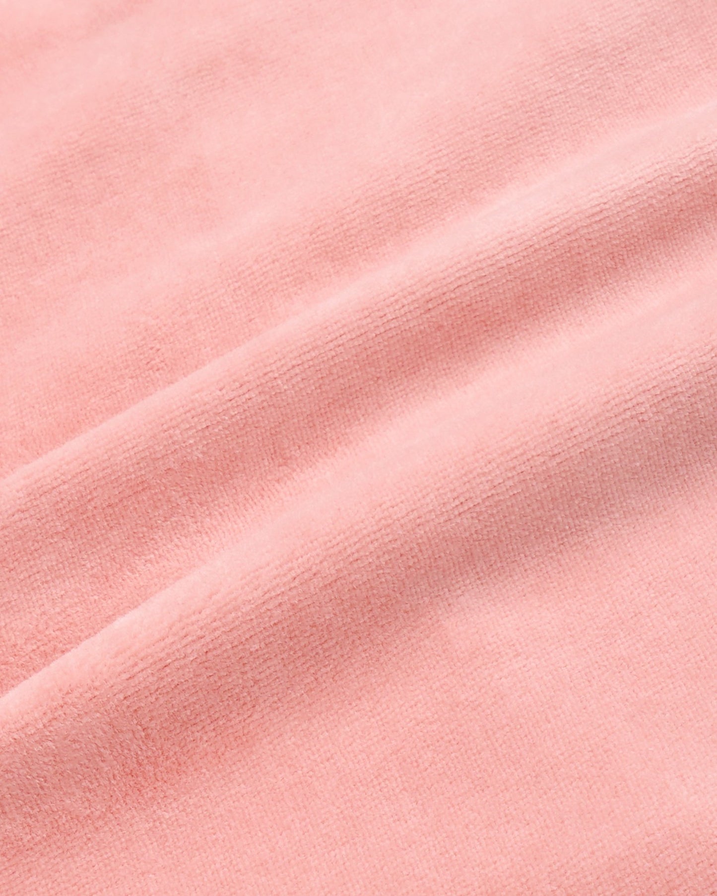 Juicy Script Velour Zip Hoodie - Rose