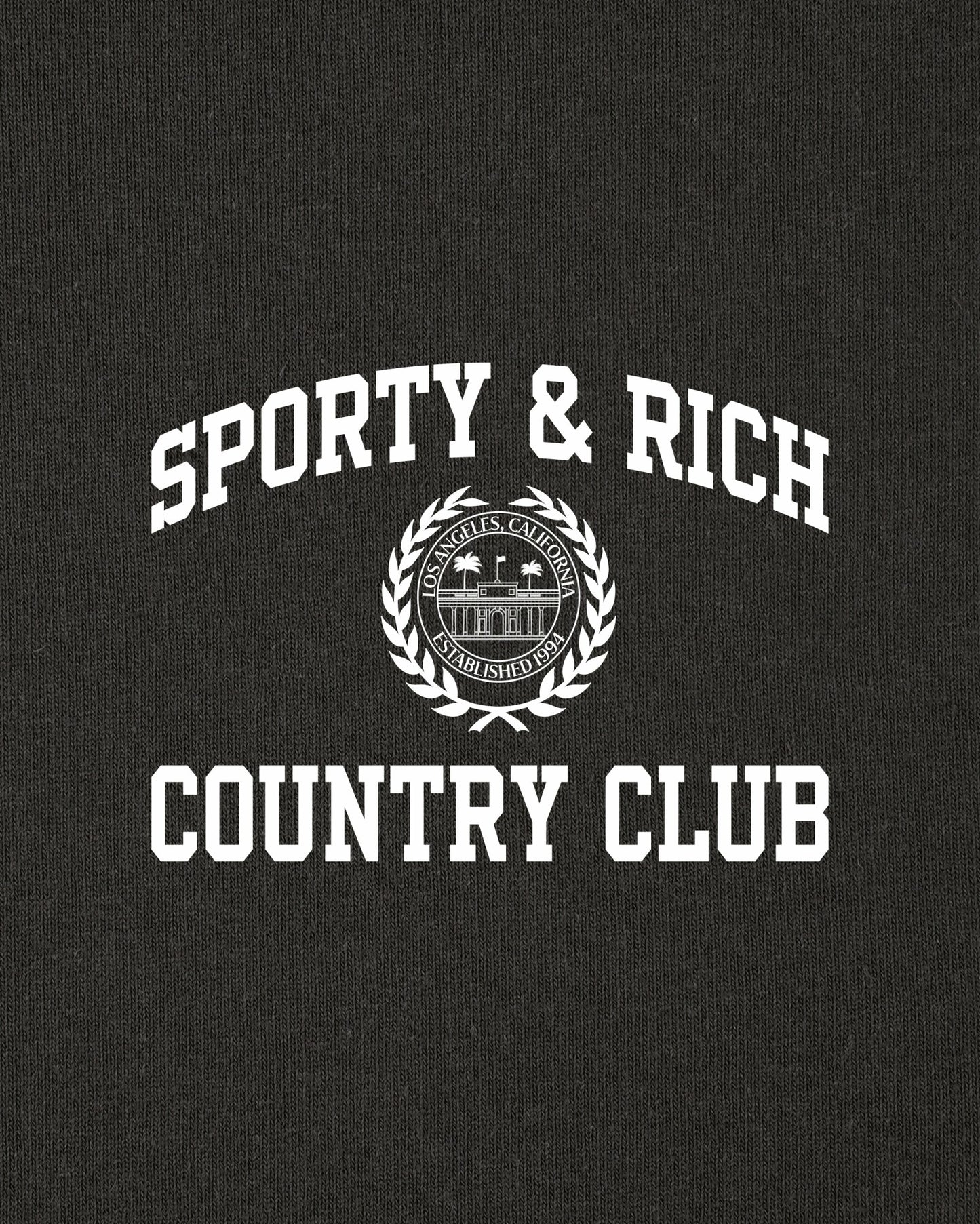 Varsity Crest Crewneck - Carbon